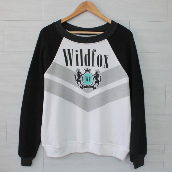 Wildfox Beverly Hills Academy Logo Sweatshirt - Picture 1 of 4